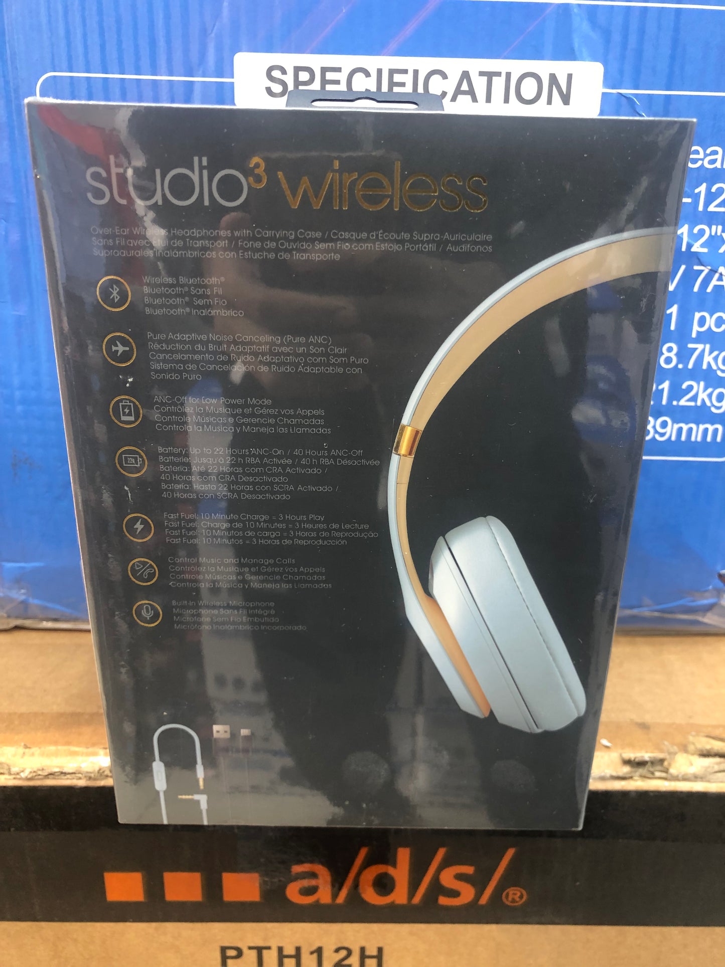 Beats By Dre Studio3 Wireless sky