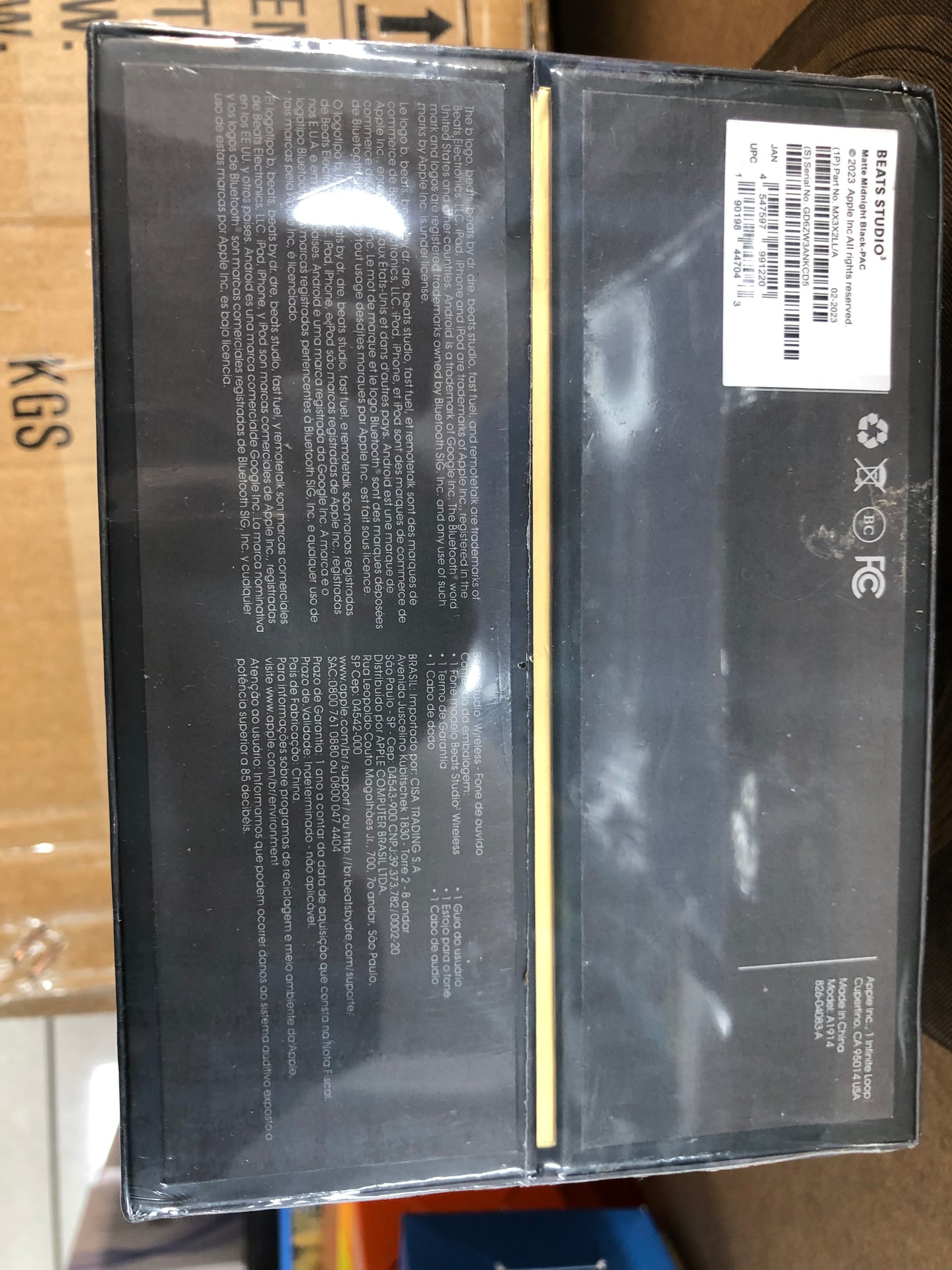 Beats By Dre Studio3 Wireless Black
